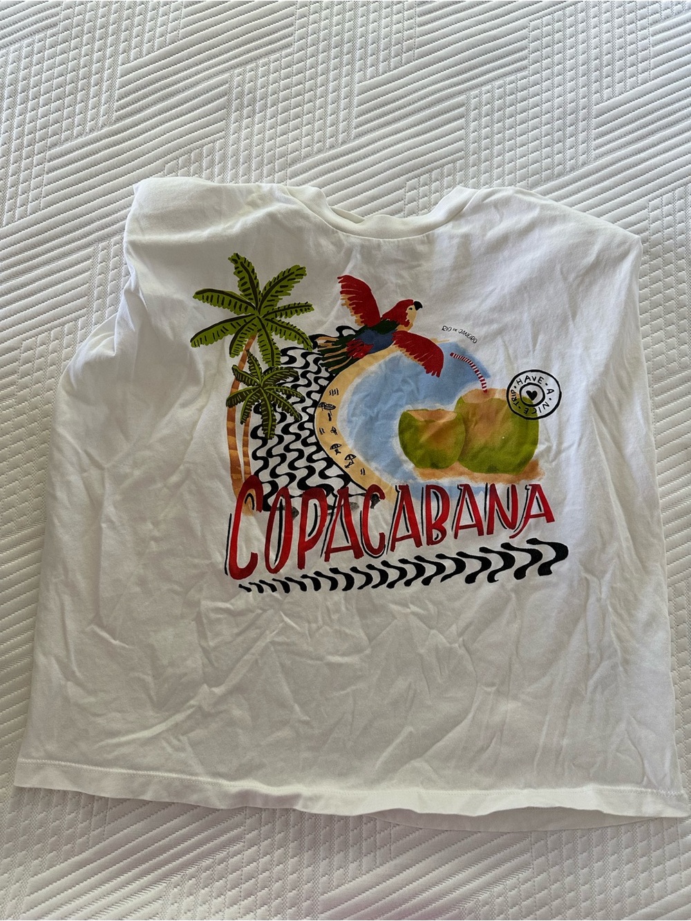 Farm Rio Copacabana T-Shirt in Size S - Picture 5 of 8